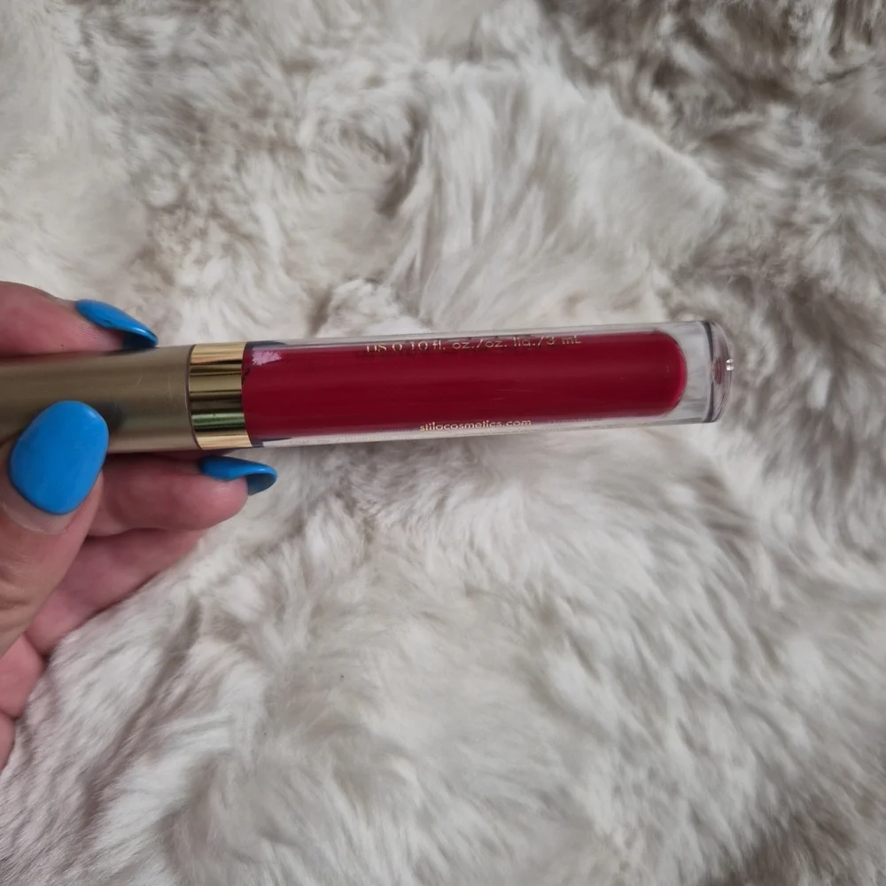 Stila Stay All Day Liquid Lipstick Fiery 3 mL Full Size New NIB BNIB Makeup Lipp